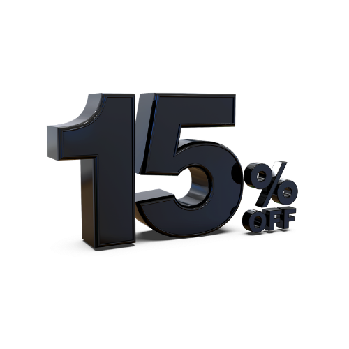 up to 15%