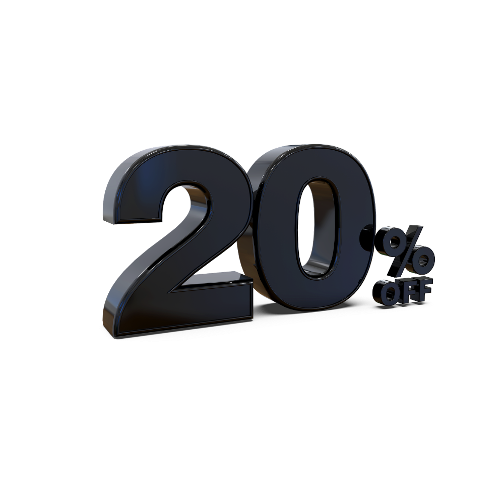 up to 20%
