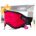 red sleep mask