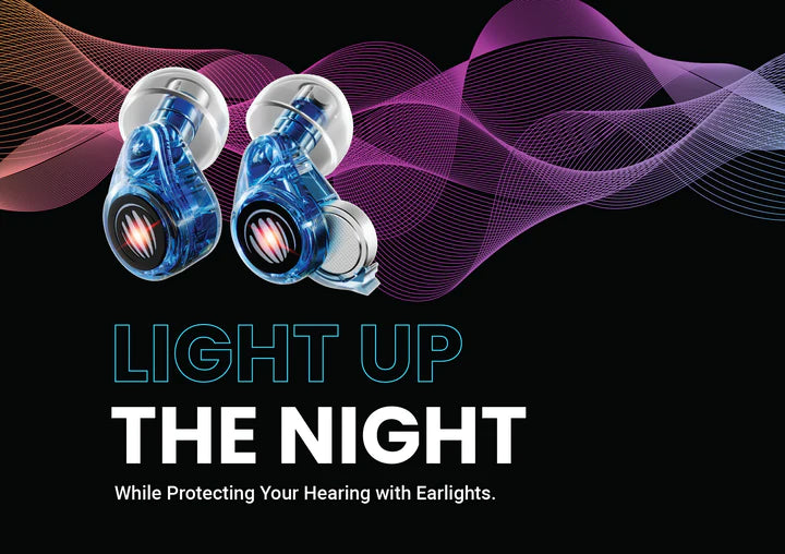 eargasm earlights light up earplugs
