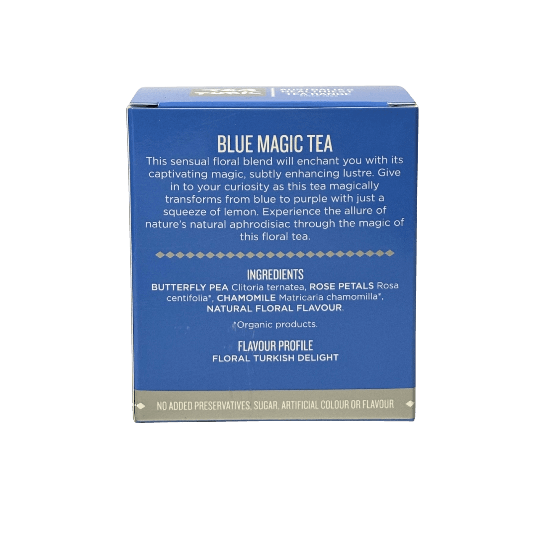 Tea Tonic Blue Magic Tea | Colour-Changing Floral Herbal Tea | 5 Teabags