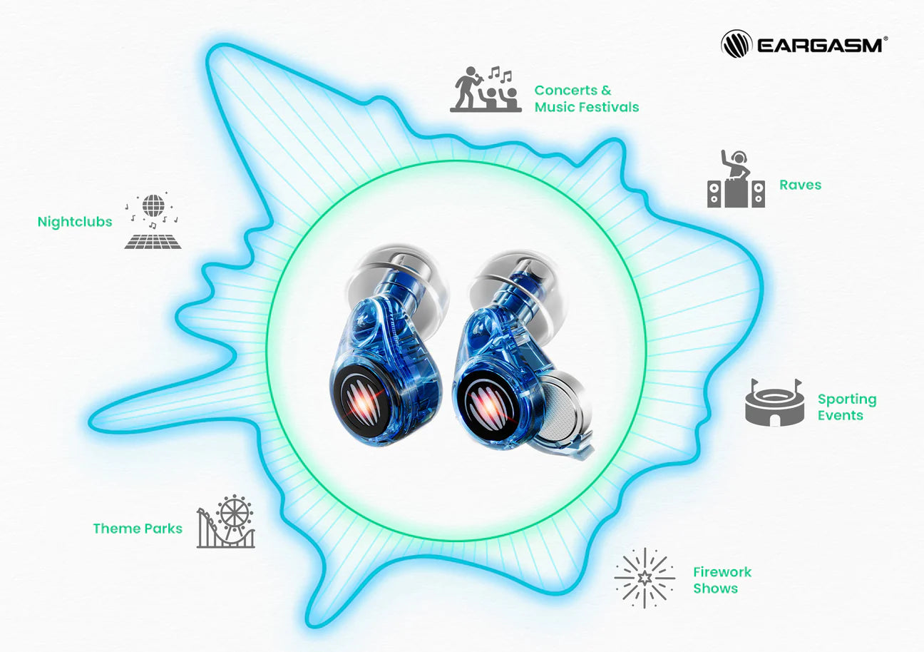 eargasm light up earlights earplugs