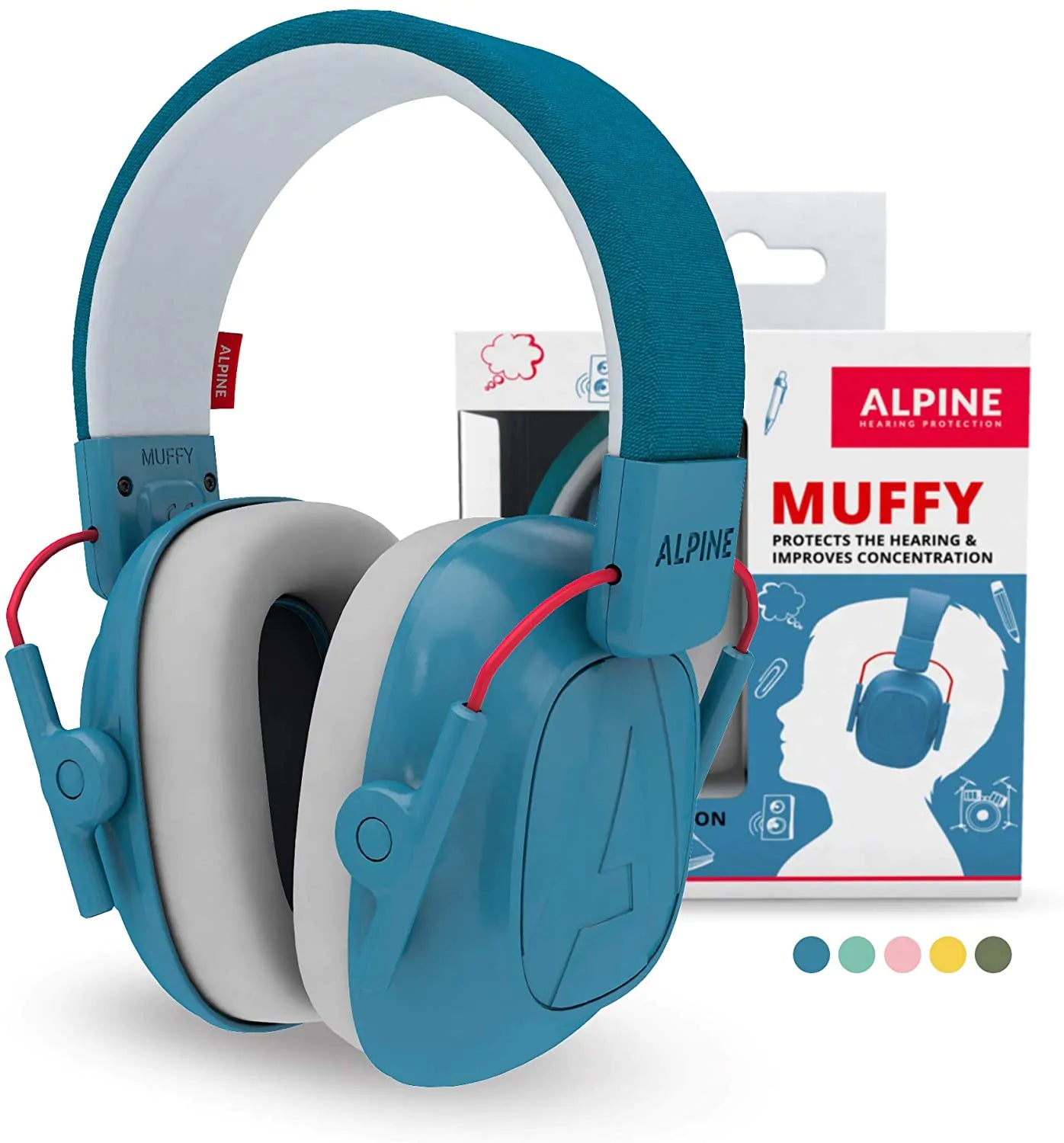 blue alpine muffy earmuffs for kids