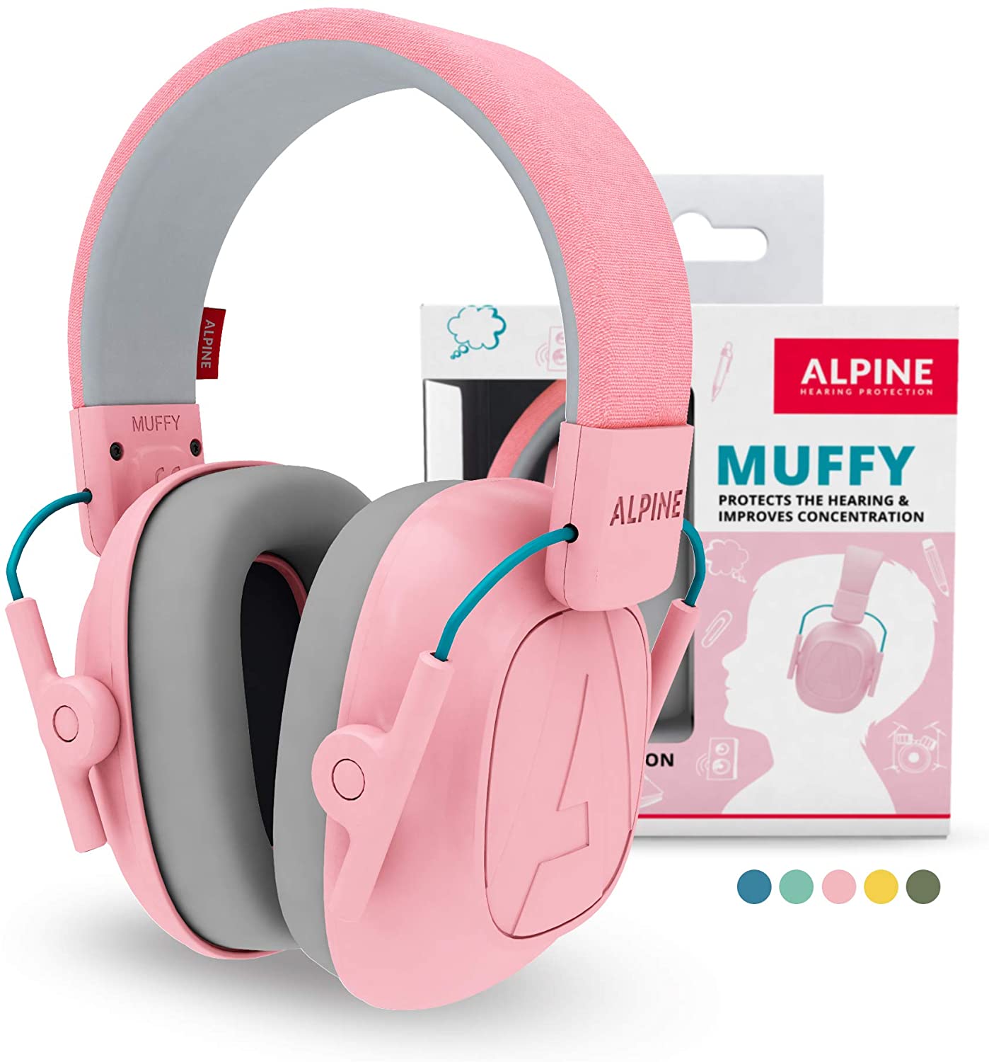 Kids Pink Earmuffs