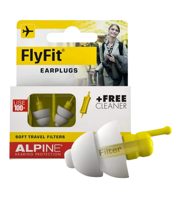 Alpine FlyFit Airplane Ear Plugs
