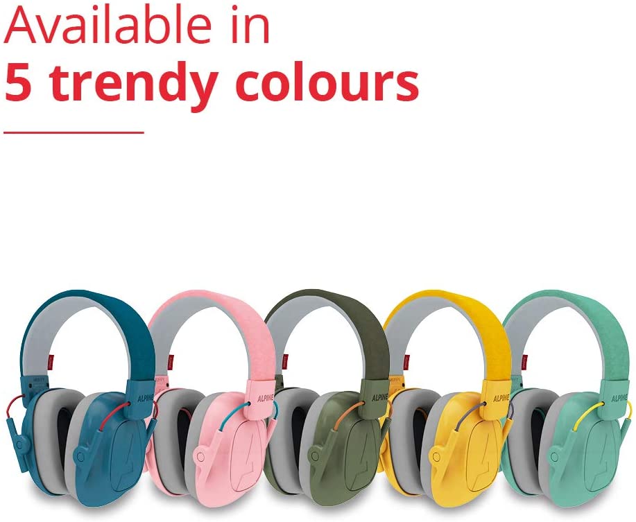 multi coloured earmuffs for kids