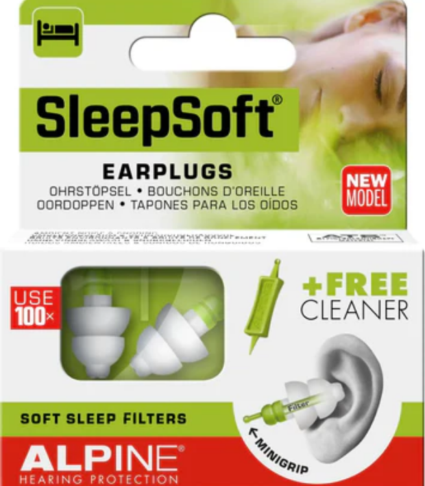 Alpine SleepSoft Reusable Earplugs
