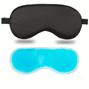 black gel eye mask