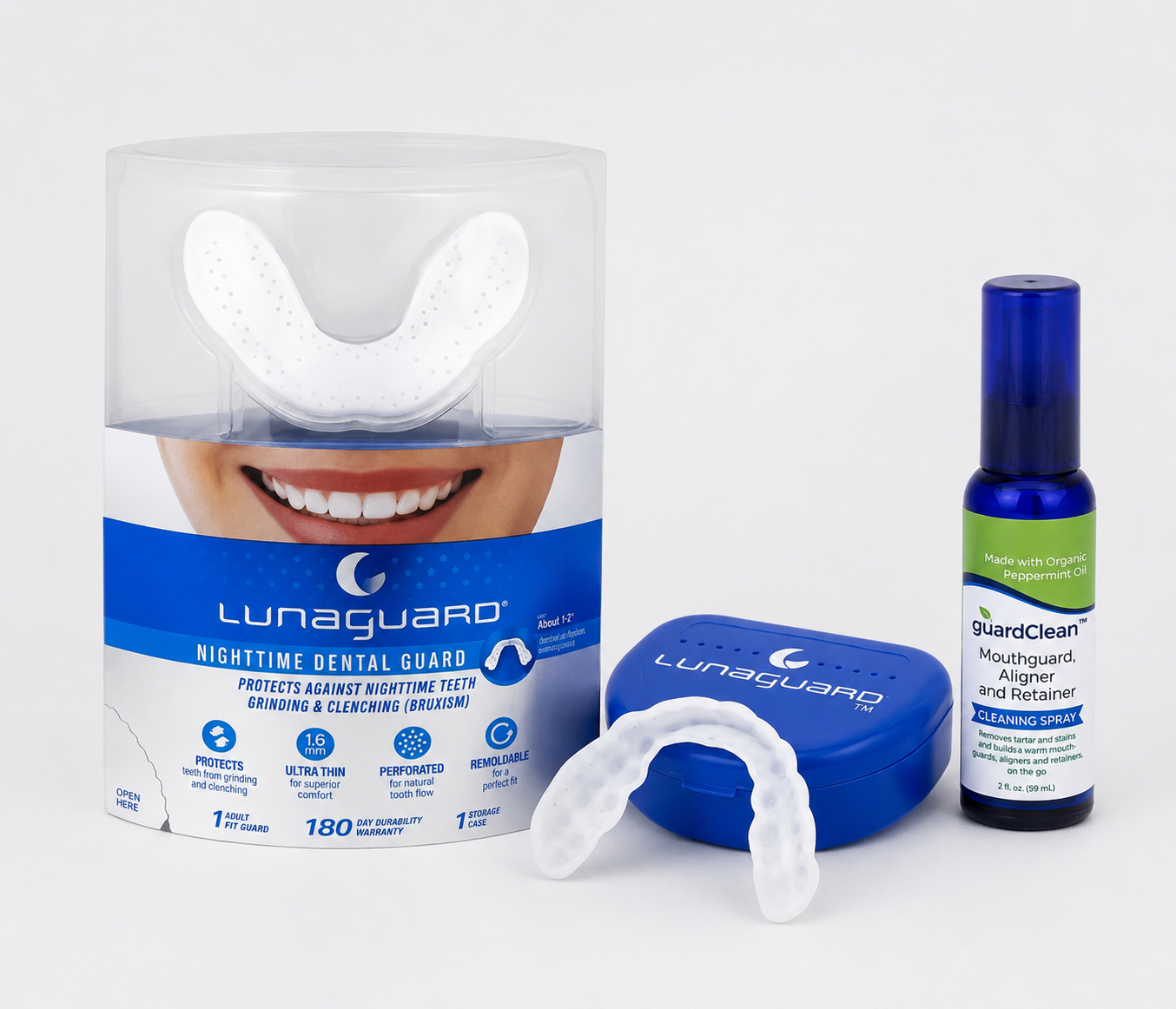 LunaGuard Night Guard | Teeth Grinding & Jaw Clenching Mouthguard