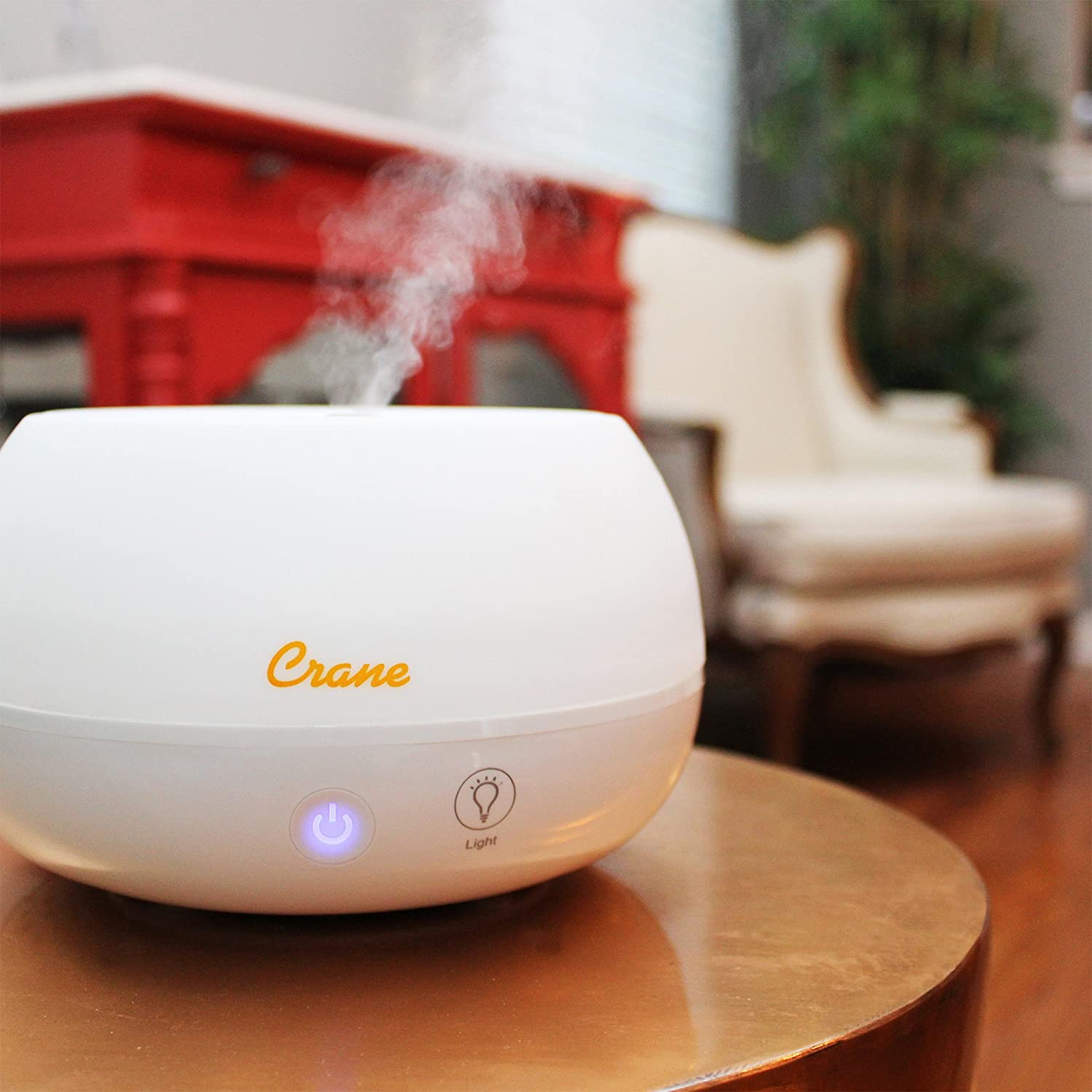 crane cool mist aromatherapy humidifier oil