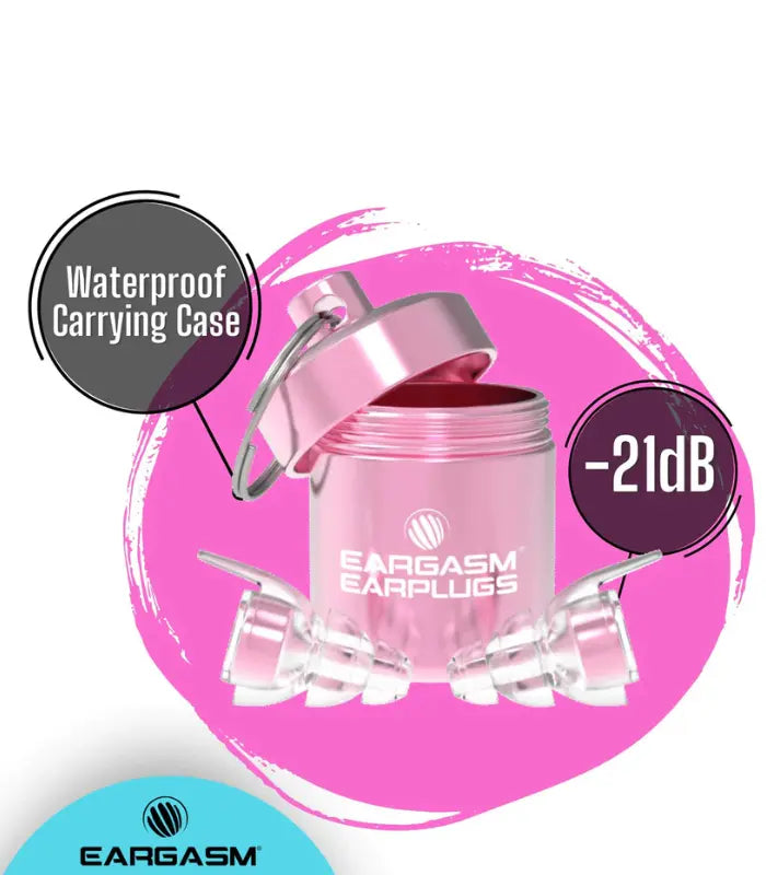 Eargasm High Fidelity Earplugs Pink Edition (2)