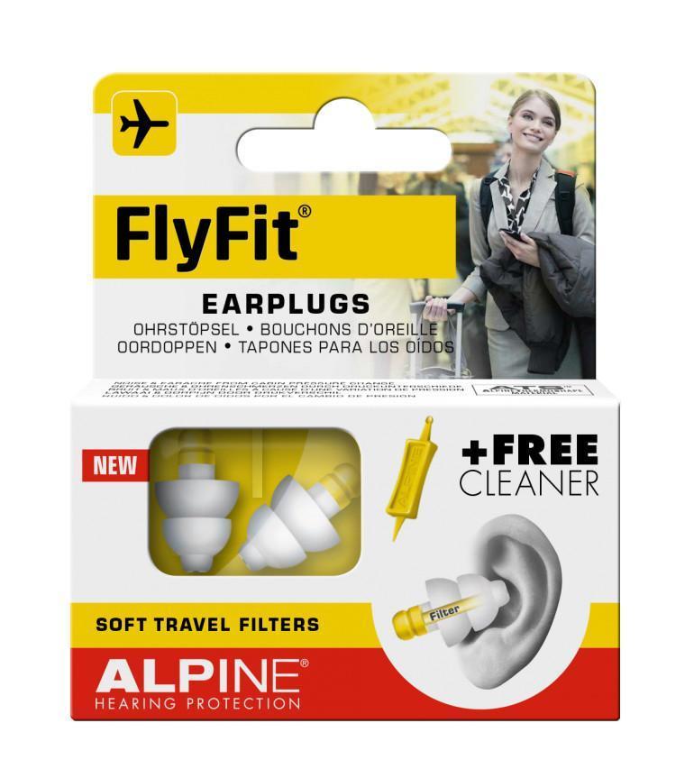 packaging for alpine flyfit earplugs for flying