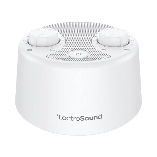 Side of LectroFan White Noise Unit