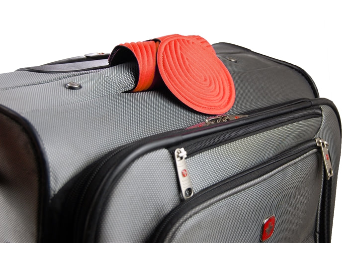 luggage tag for suitcase orange