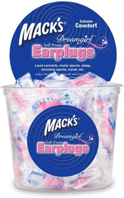 Macks Dreamgirl Soft Foam Earplugs 100 Pair