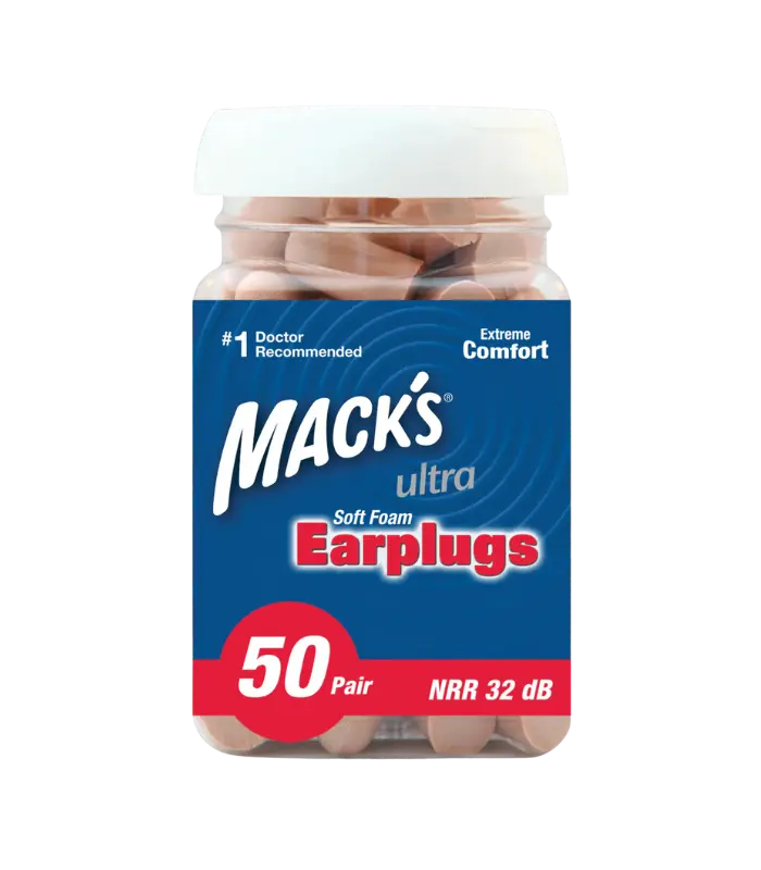 Macks Ultra Soft Earplugs 50 pair (1)