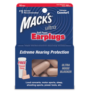 Mack's Ultra Soft Foam Earplugs — NRR 32 | Sleep, Travel & Work