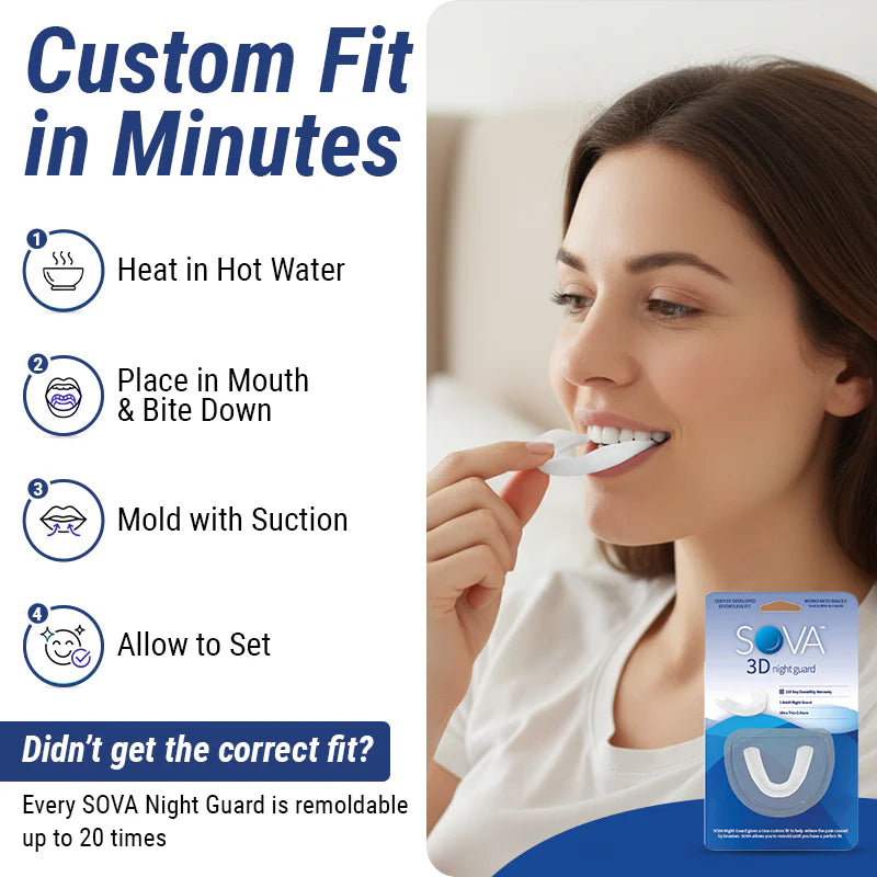 SOVA 3D Night Guard | Teeth Grinding Guard for Moderate Bruxism