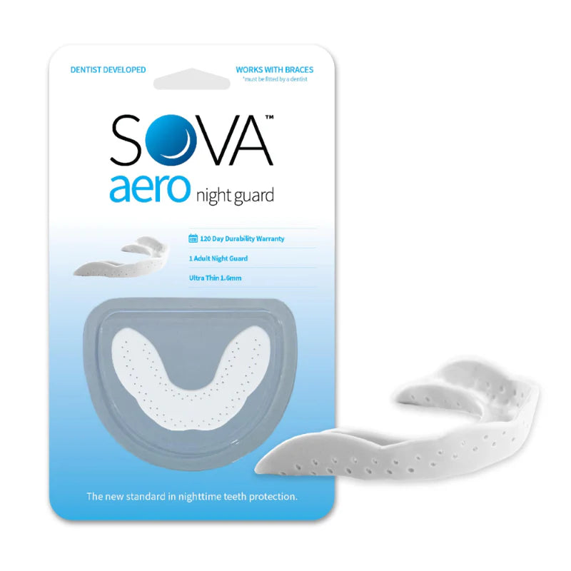SOVA Adults Aero Night Guard | Ultra-Slim Teeth Grinding Guard