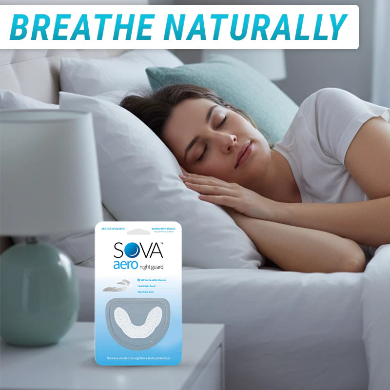 SOVA Adults Aero Night Guard | Ultra-Slim Teeth Grinding Guard