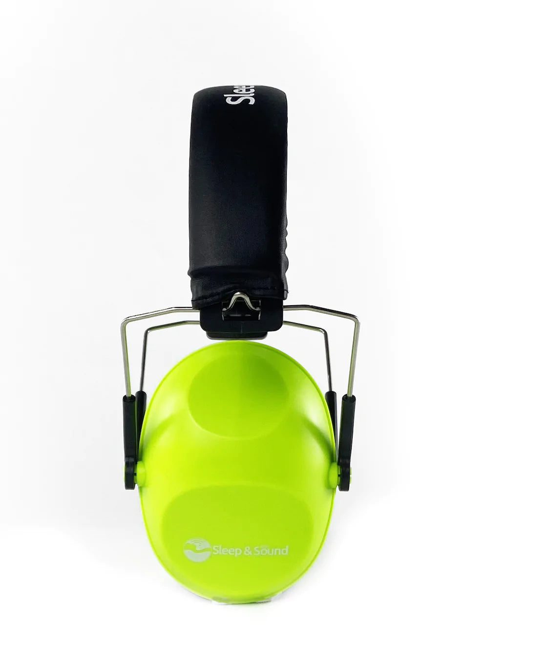 hushies kids earmuffs green side