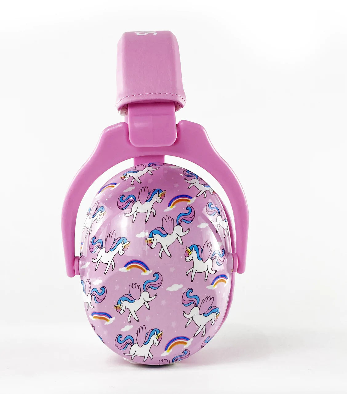 hushies kids earmuffs unicorn side