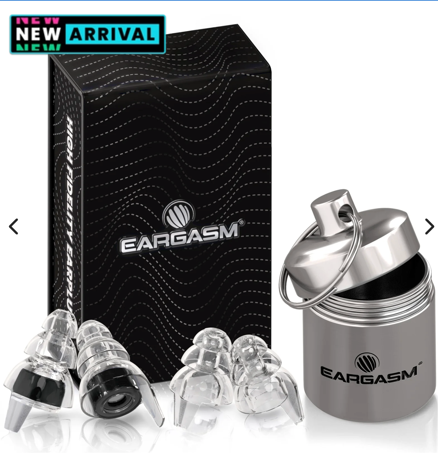 Eargasm High Fidelity Earplugs | Musicians, Concerts & Motorcycles