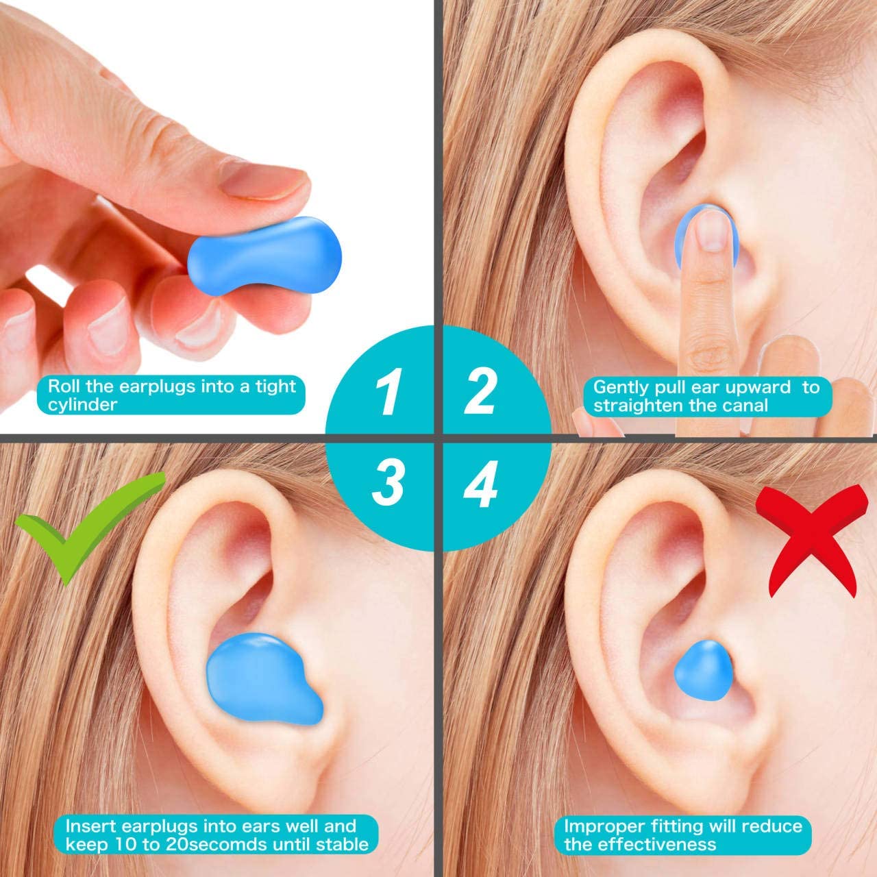 Inserting Ear Putty