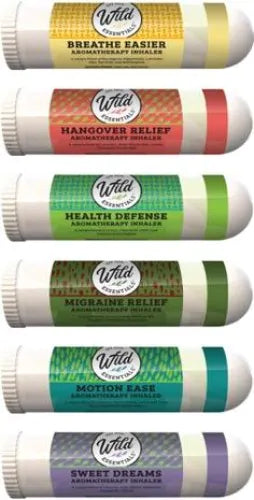 100% Pure Essential Oil Aromatherapy Inhalers