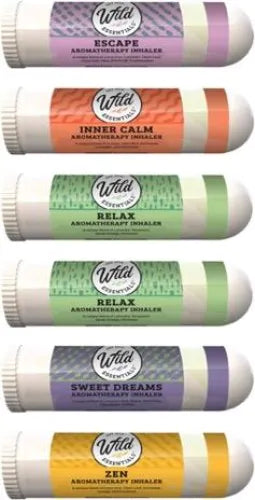 100% Pure Essential Oil Aromatherapy Inhalers
