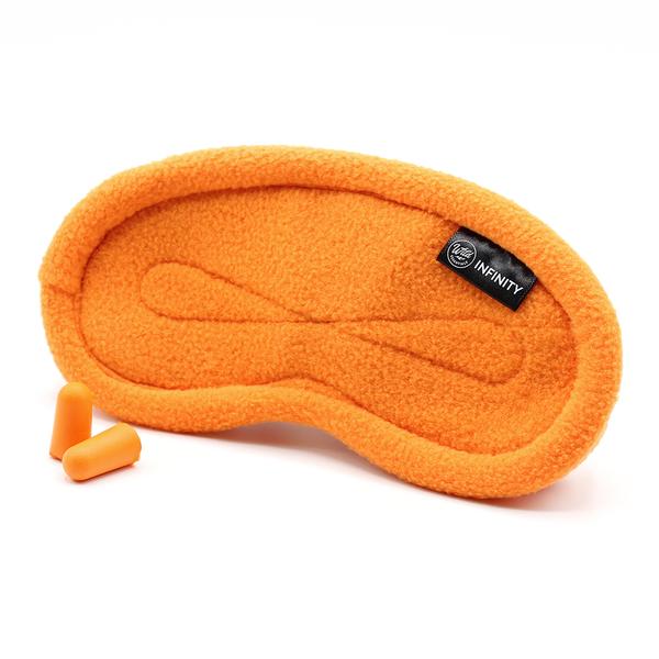 Orange Infinity Sleep Mask