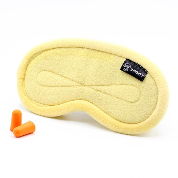 Yellow Infinity Sleep Mask