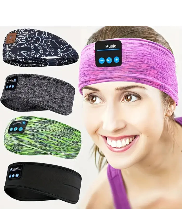 Wireless Bluetooth Headband for Sleep and Sports (2)