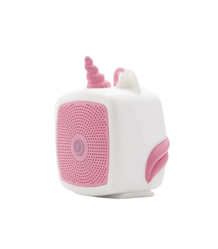 Yogasleep Pocket Baby Soother Sound Machine with calming lullabies and soothing sounds to help babies sleep peacefully on the go