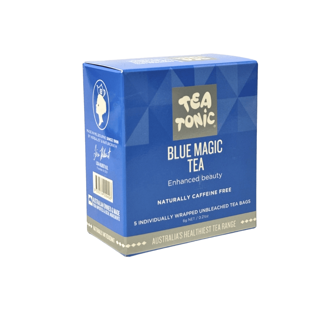 Tea Tonic Blue Magic Tea | Colour-Changing Floral Herbal Tea | 5 Teabags