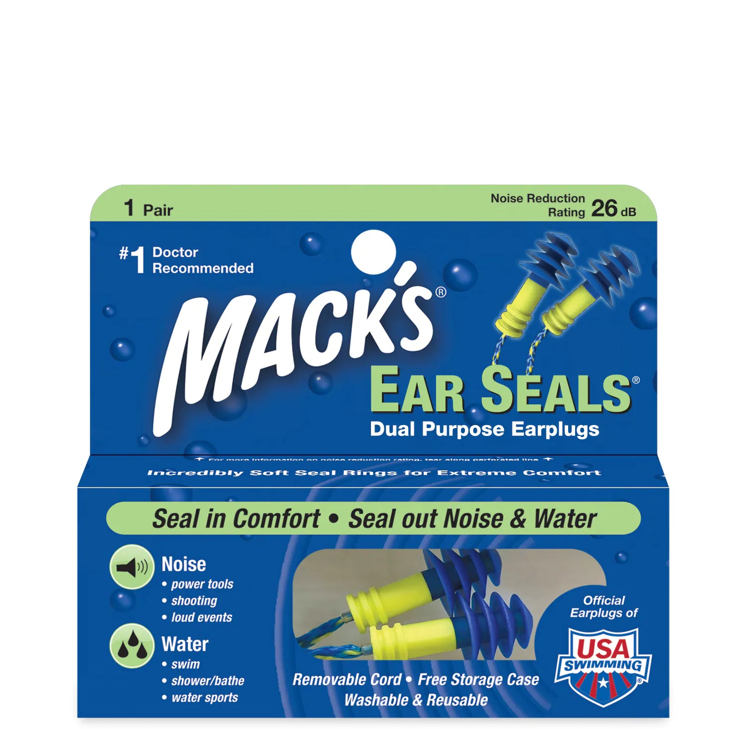 Macks Ear Seals Earplugs