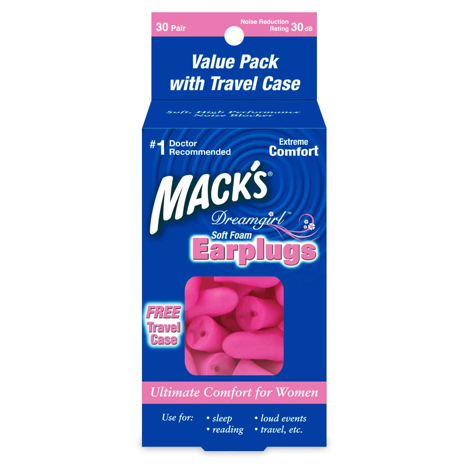 Macks Dreamgirl Soft Foam Earplugs - Best Choice