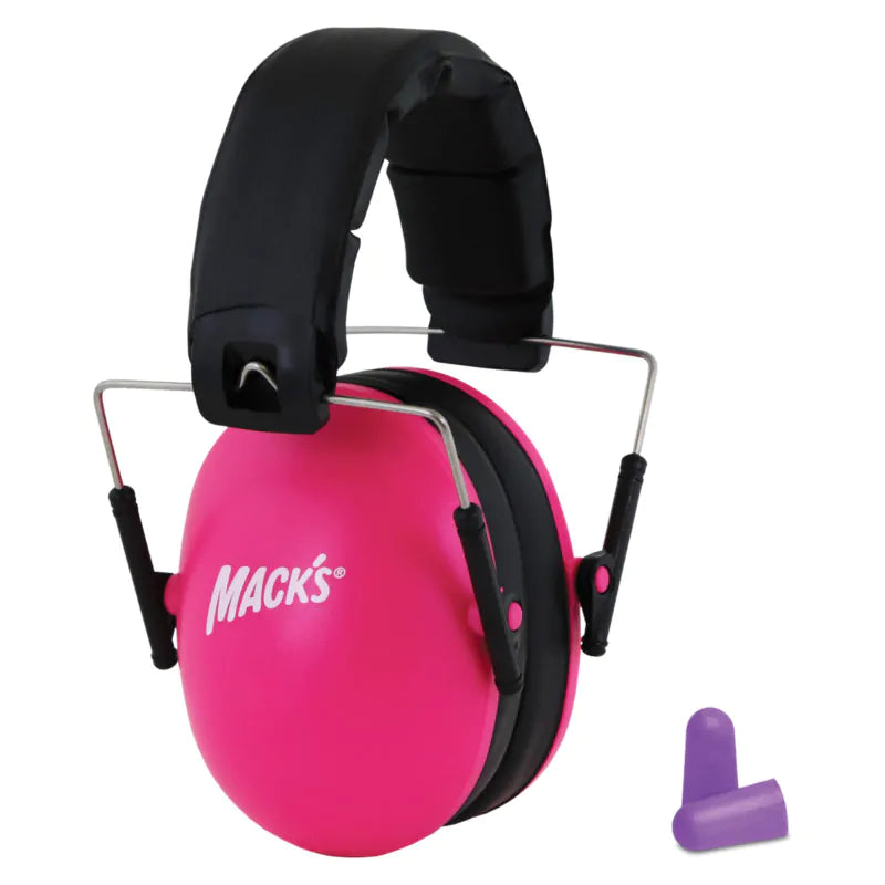 macks Kids Earmuffs & Earplugs pink