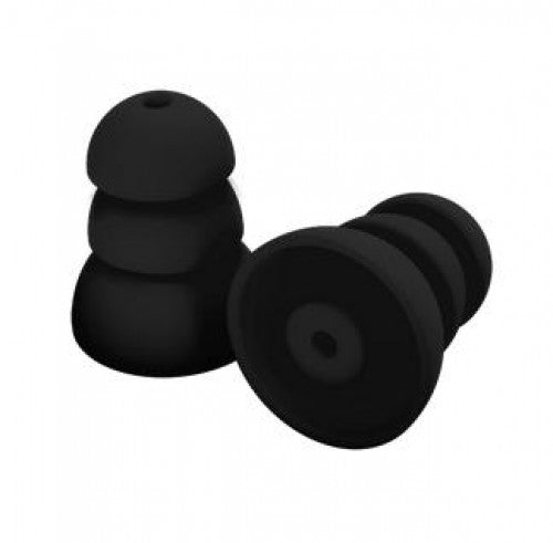 Plugfones ComforTiered 5 Pairs of Replacement Silicone Earplug Tips