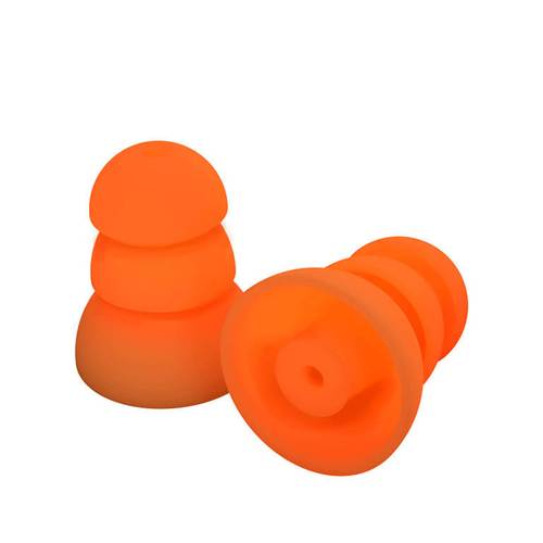 Plugfones ComforTiered 5 Pairs of Replacement Silicone Earplug Tips
