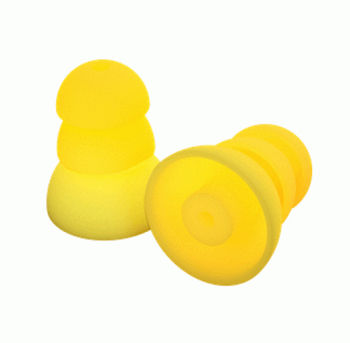 Plugfones ComforTiered 5 Pairs of Replacement Silicone Earplug Tips