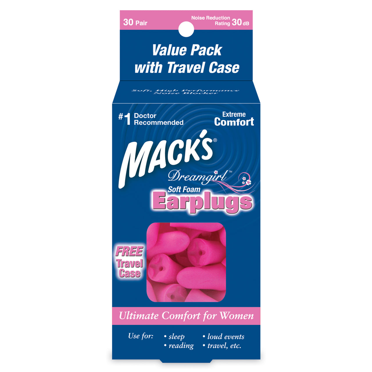 Macks Dreamgirl Soft Foam Earplugs - Best Choice