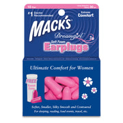 Mack's Dreamgirl 10 Pair Soft Foam Earplugs