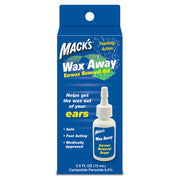 Packaging Mack’s Wax Away Earwax Removal Drops
