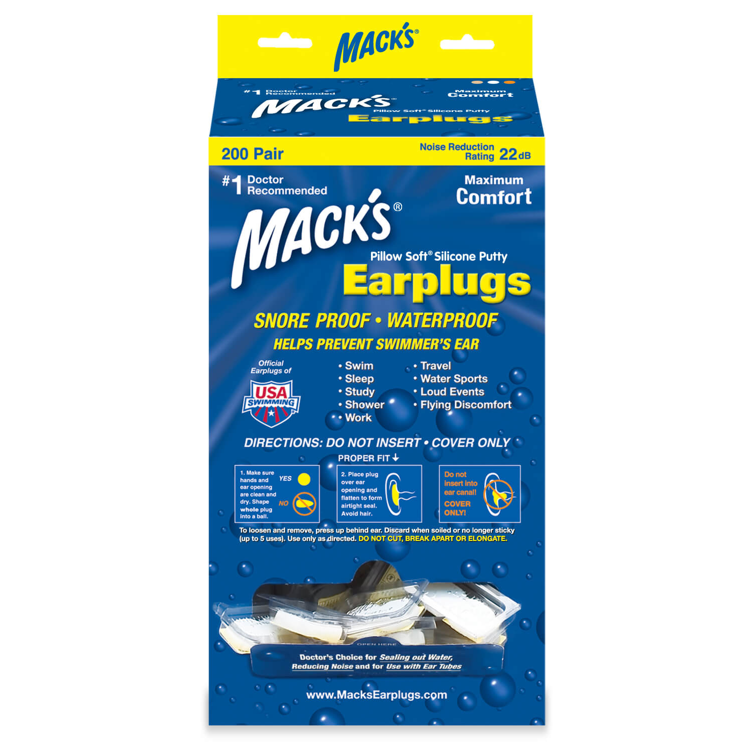 Macks Pillow Soft Earplugs