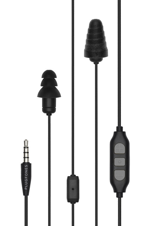 Bluetooth Headphones with Earplugs & Mic