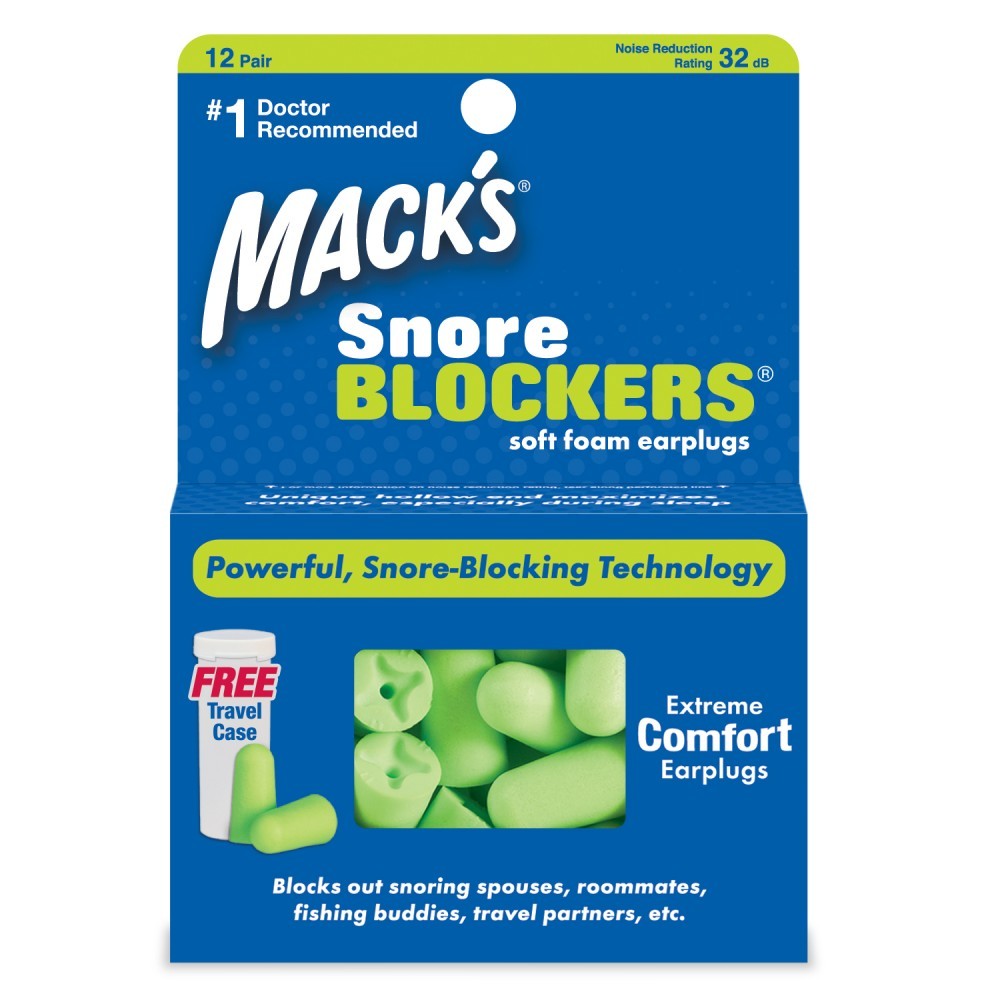 Macks Snore Blockers Earplugs | NRR 32 | Sleep & Sound Australia ...