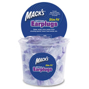 Mack's Slim Fit Purple Earplugs Tub - 100 Pair