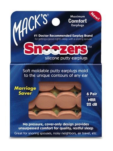 Snoozers Silicone Earplugs