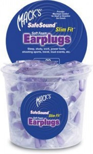 Mack's Slim Fit Earplugs for Smaller Ears